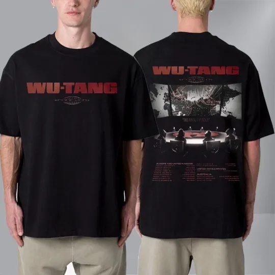 Discover w tang band Clan The Final Chamber 2026 Schedule Cities Tour Dates T-Shirt S-5XL