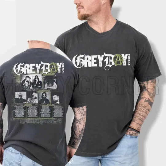 Discover Suicideboys 2026 Grey Day Tour Dates Two Sides New Trendy Graphic Custom Shirt