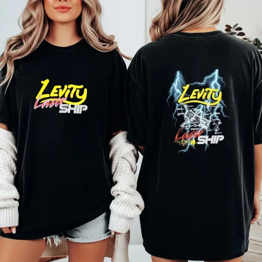 Discover Levity Lasership Tour Lightning 2025-2026 Inspired T-Shirt