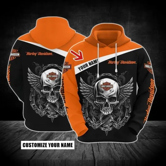 Discover Personalized Harley Motor Racing Davidsonn Lightweight Hoodie Unisex Adult S-5XL