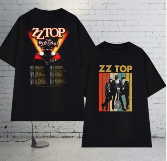 Discover 2026 ZZ Top The Big One Tour T-Shirt, ZZ Top 2026 Tour Unisex T-Shirt