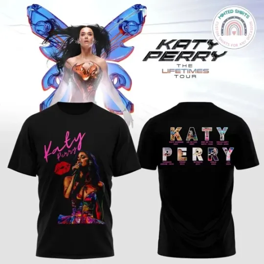 Discover HOT!!Katy 2026 Tour Merch Edition T-Shirt 2D
