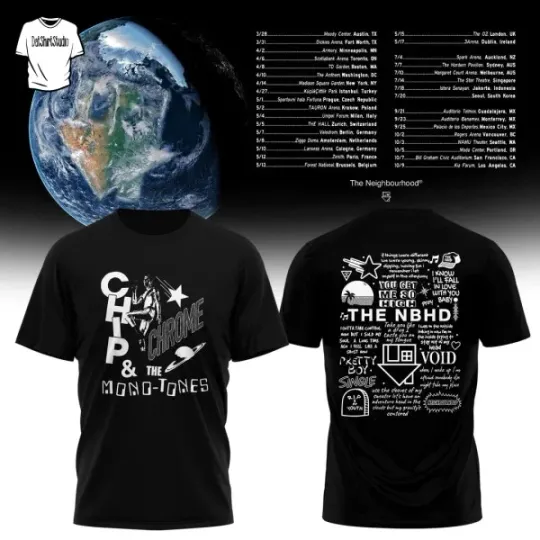 Discover HOT!!The Neighbourhood 2026 Tour Merch Edition T-Shirt