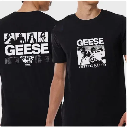 Discover Geese Getting Killed Tour 2026 North America Two Sided T-Shirt