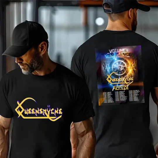 Discover Queensryche Volume And Vengeance Tour For Fall Of 2026 Dates List With T-Shirt