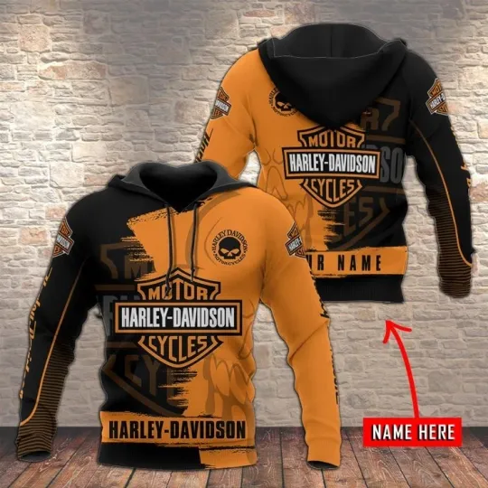 Discover Personalized Harley Motor Racing Davidsonn 3D Hoodie