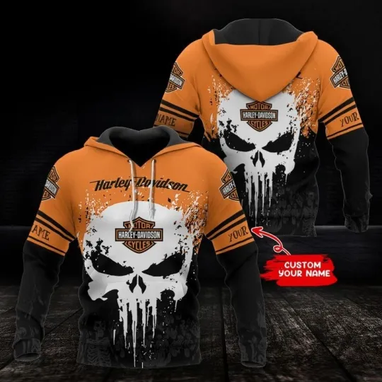 Discover Personalized Harley Motor Racing Davidsonn 3D Hoodie