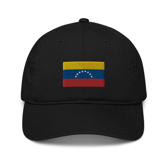Discover Venezuela Flag Dad Hat  Embroidered Cap  South American Heritage Dad Hat  National Flag Hat  Patriotic Gift  Venezuelan Pride Cap
