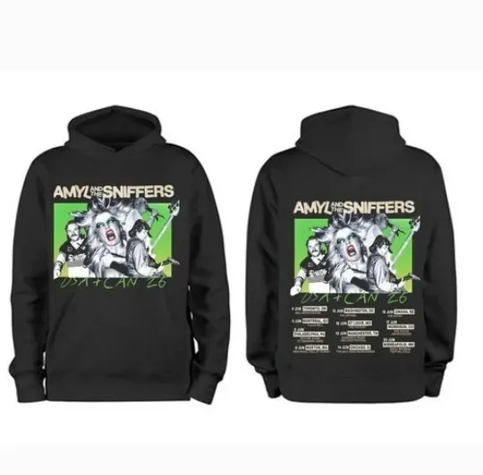 Discover Amyl And The Sniffers Tour 2026 North American Hoodie
