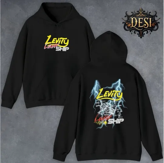 Discover Levity Lasership Tour Lightning 2025-2026 Hoodie