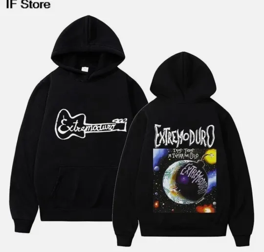 Discover Extremoduro Tour 2026 Y2K Double Sided Unisex Hoodies
