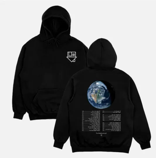 Discover The Neighbourhood The Wourld Tour 2026 Hoodie 2D