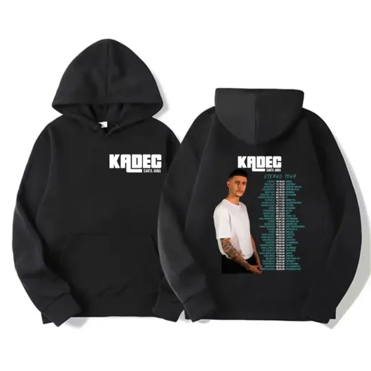 Discover Kadec Santa Anna Eterno Tour 2026 Double Sided Hoodie