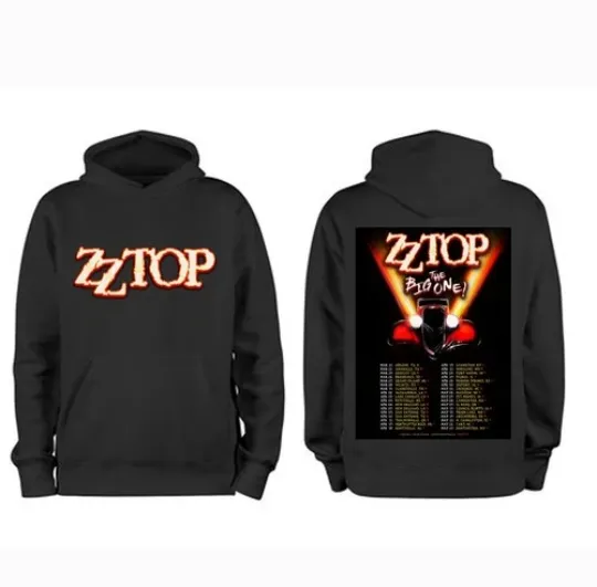 Discover ZZ Top The Big One Tour 2026 North American Hoodie