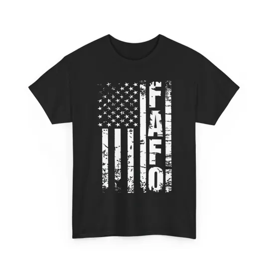 Discover FAFO American Flag T-Shirt