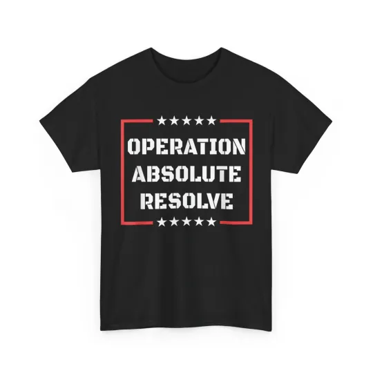 Discover Operation Absolute Resolve American Bravery T-Shirt