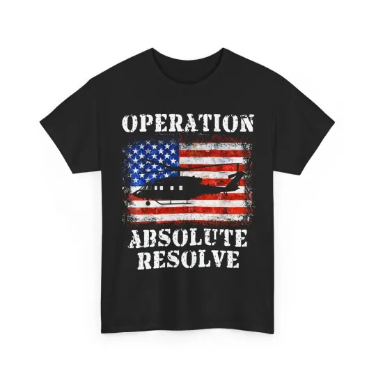 Discover Operation Absolute Resolve American Bravery T-Shirt