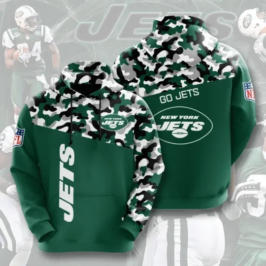 Discover New York Football Team Jetss Hoodie 3D Hoodie