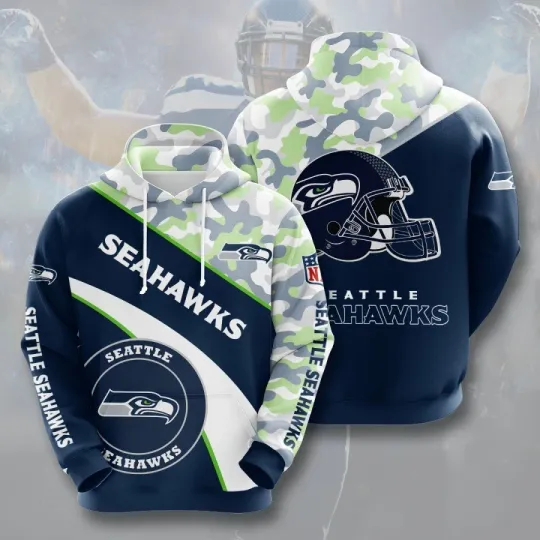Discover Seattle Football Team Seahawkss 3D Hoodie