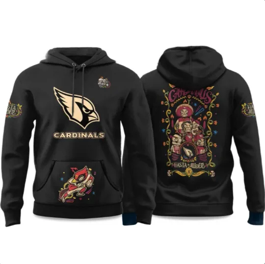 Discover Cardinals Hasta la Muerte Hoodie 3D Gift For Valentine
