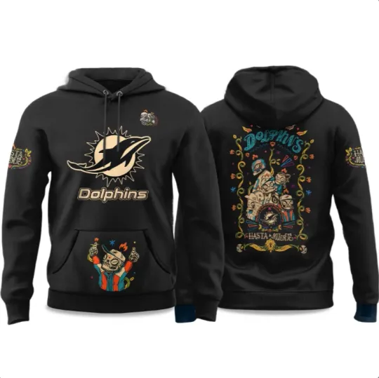 Discover Dolphins Hasta la Muerte Hoodie 3D Gift For Valentine
