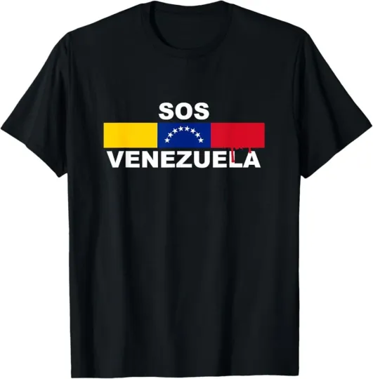 Discover SOS Venezuela Flag Shirt Made in USA