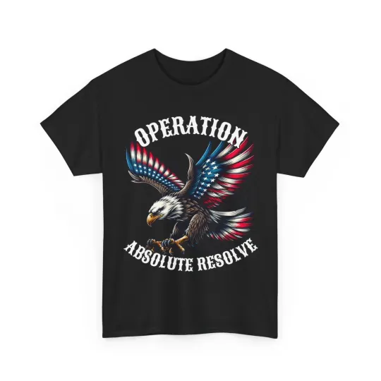 Discover Operation Absolute Resolve American Bravery T-Shirt