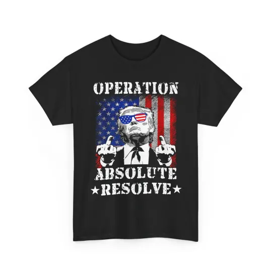 Discover Operation Absolute Resolve American Bravery T-Shirt