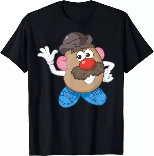 Discover Disney Mr. Potato Head Simple Portrait Black T-Shirt