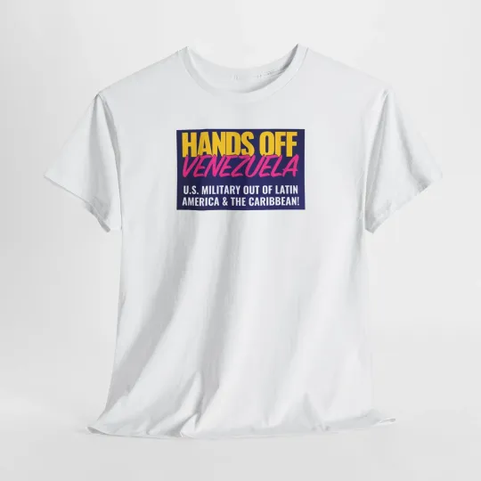 Discover Hands Off Venezuela T-Shirt | Political Statement Tee