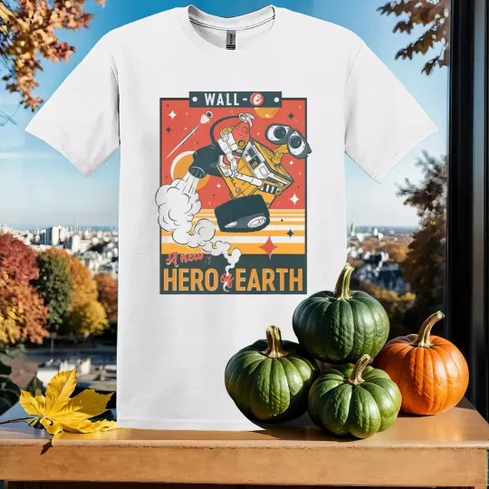 Discover disney mickey and cute happy wall e a t-shirt for men, women