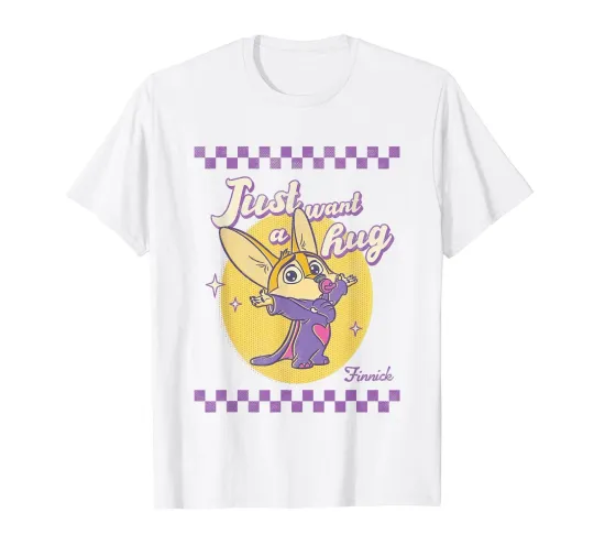 Discover Zootopia Nick Just Want A Hug Chestr T-Shirt for Men, Women