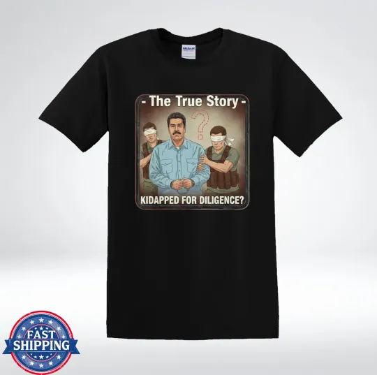 Discover The True Story Political Satire Illustration Graphic T-Shirt