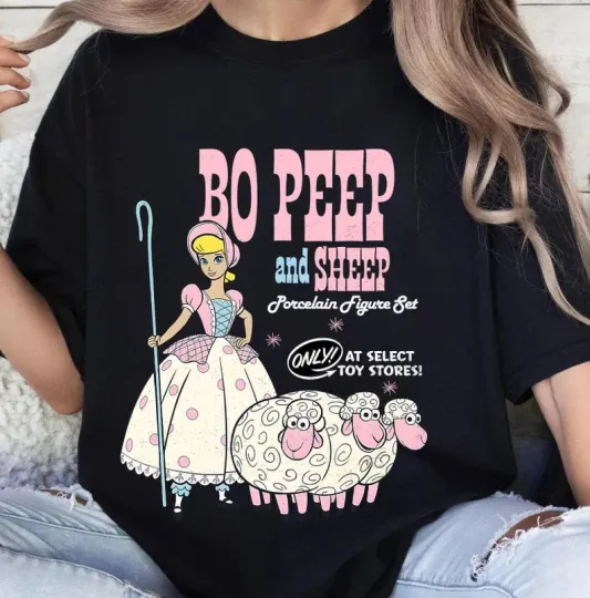 Discover Disney Toy Story Bo Peep And Sheep T-Shirt for Men, Women