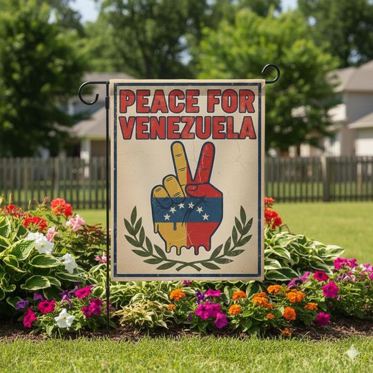 Discover Peace for Venezuela T-Shirt, Anti Trump Shirt, Democrat Shirt, Venezuelan Flag Solidarity Tee, Venezuela Shirt B-03012611