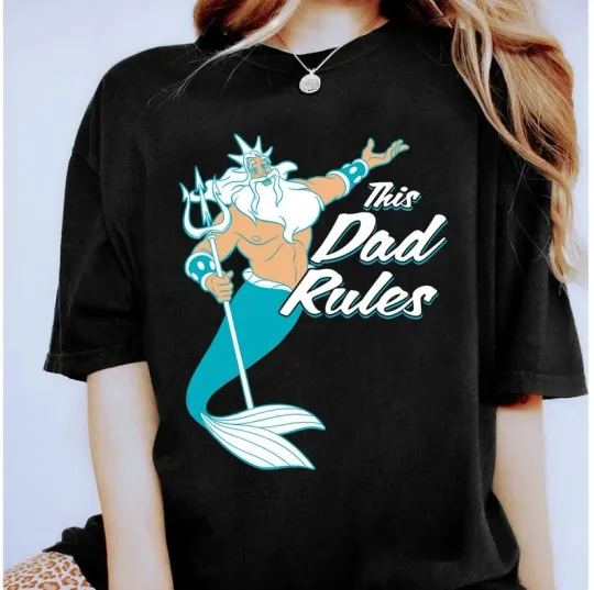 Discover Disney The Little Mermaid King Triton T-Shirt Men for Women