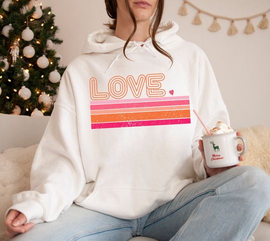 Discover Love Hoodie, Love  Hoodie For Woman, Valentine's Day  Hoodie, Hoodie For Girls, Trendy Love Hoodie