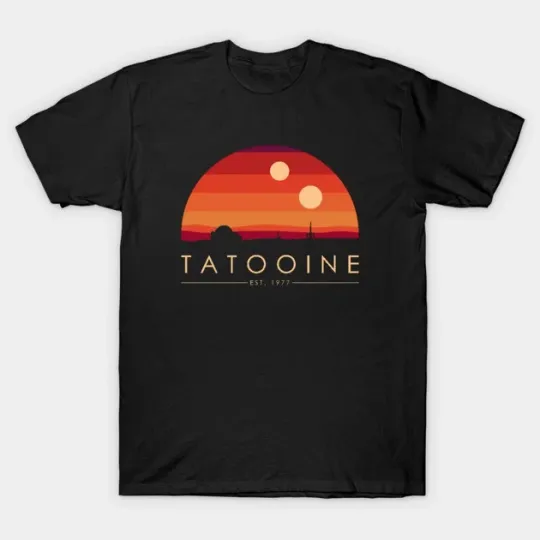 Discover Cute Disney Tatooine Star Wars T-Shirt Men Women Unisex 2025