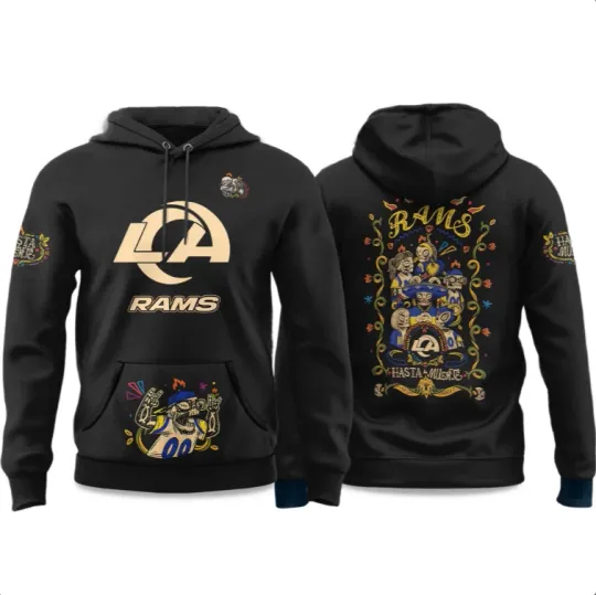 Discover Rams Hasta la Muerte Hoodie 3D Gift For Valentine