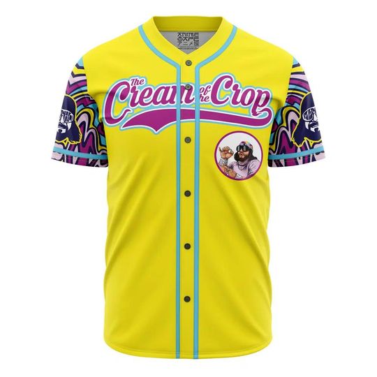 Discover Macho Man The Cream of the Crop Baseball Jersey, Macho Man Randy Savage Jersey SHirt, Gift For her, him Baseball Fans Shirt