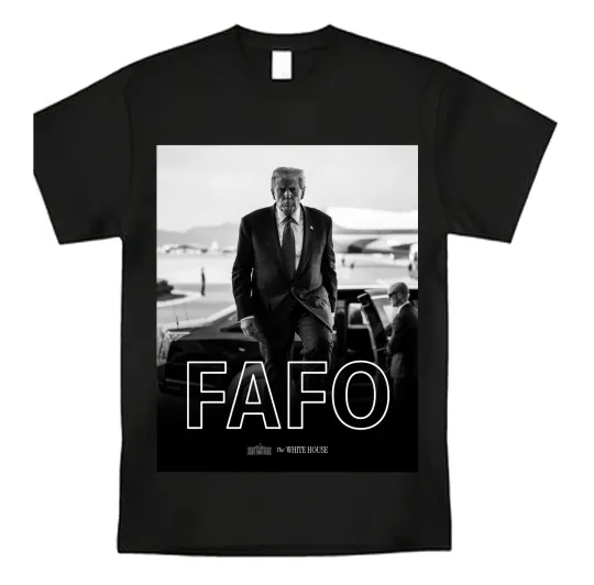 Discover No games FAFO Trump Venezuela 2026 T-Shirt