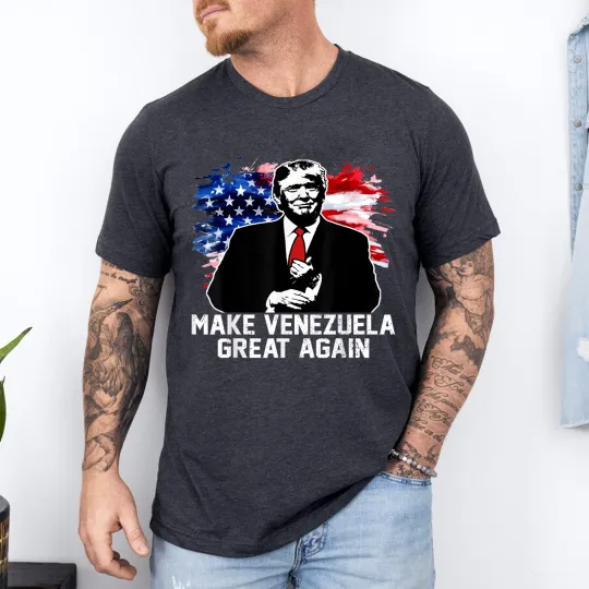 Discover Trump Make Venezuela Great Again T-Shirt