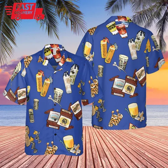 Ash Hawaiian Shirt for Cosplay and Costume