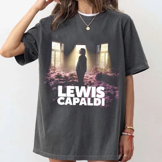 Discover Lewis Capaldi World Tour 2026 Graphic Shirt for Men Women