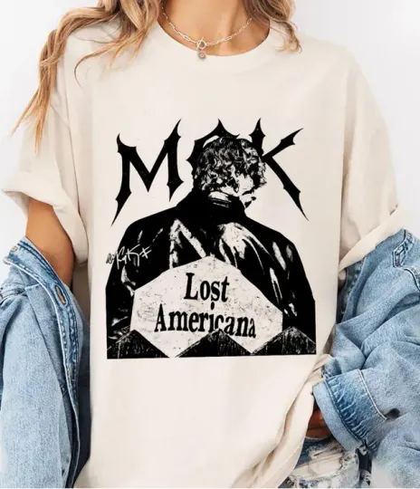 Discover Machine Gun Kelly Lost American Tour 2026 Shirt.