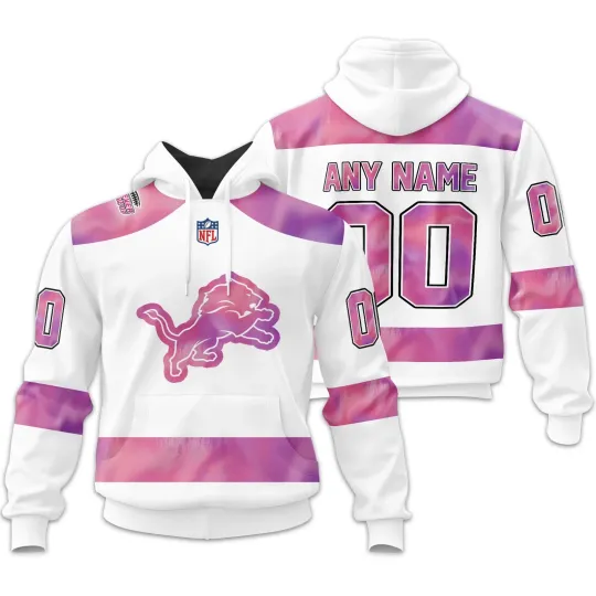 Discover Detroit Football Team Lionss | Personalized Fight Cancer Design