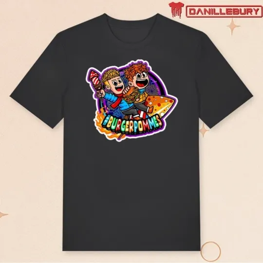 Discover Lukas Burgerpommes New Year 2026 Unisex T-Shirt