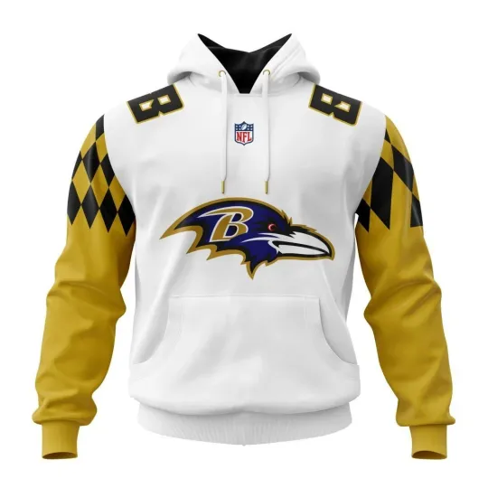 Discover Baltimore Football Team Ravenss | Personalized Hoodie Away Design