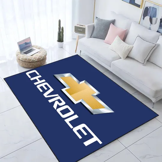 Discover Chevrolet Rug, Chevrolet Car Mat, Chevrolet Logo Car Symbol, Usa, Usa Car Carpet
