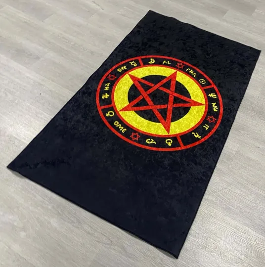 Love Witch Rug, Witchy and Mystic Beauty Carpet, Cult Movie Inspired Home Decor